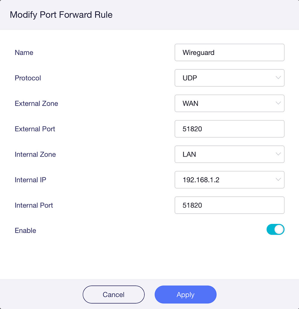 Port forwarding not working on GLB1300 after the 4.x firmware upgrade Technical Support for