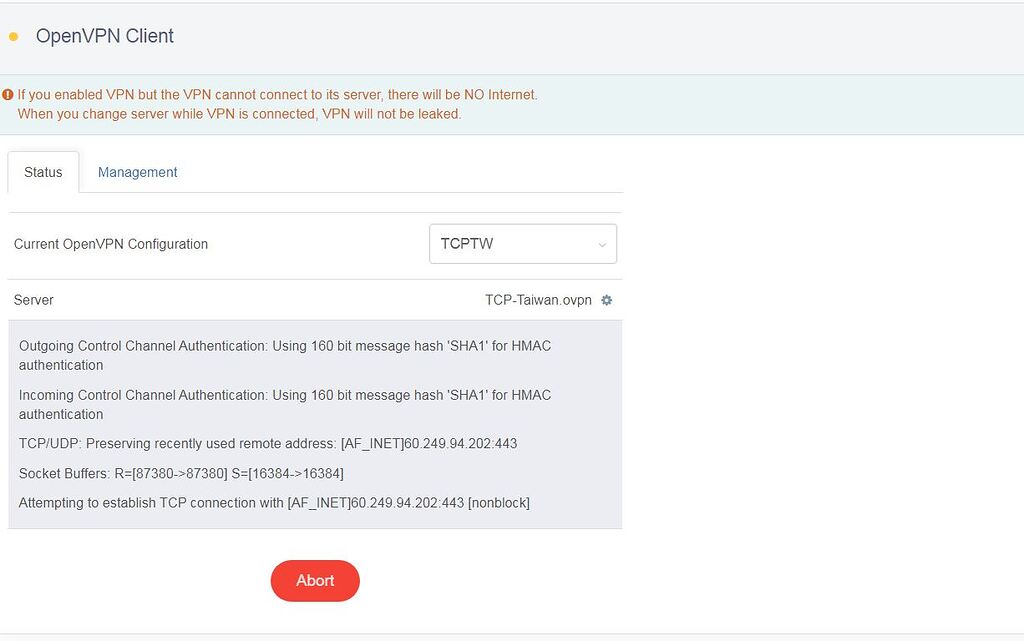 Serious Complaint! Astrill OpenVPN not working at MiFi and the others Technical Support for