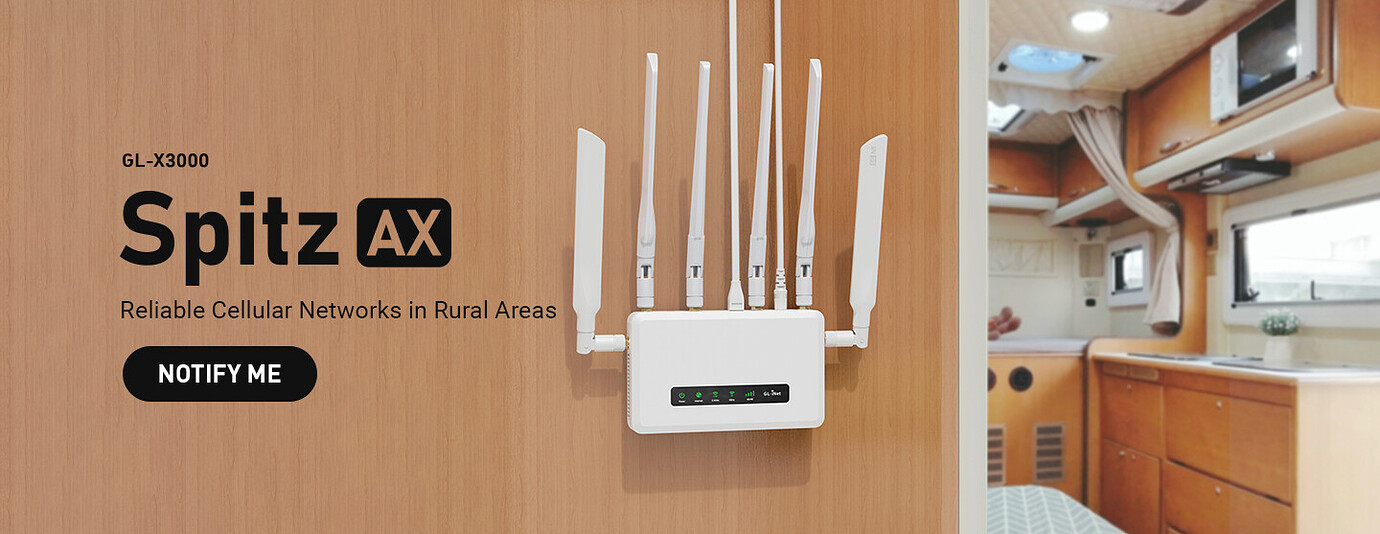 Wi-Fi 6 Dual-SIM 4G/5G Cellular Gateway Spitz AX (GL-X3000) is Coming ...