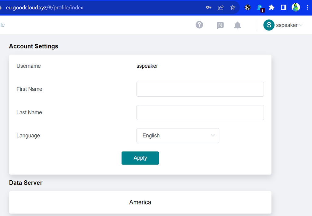 Can't change region to EU on goodcloud - Cloud Services - GL.iNet ...