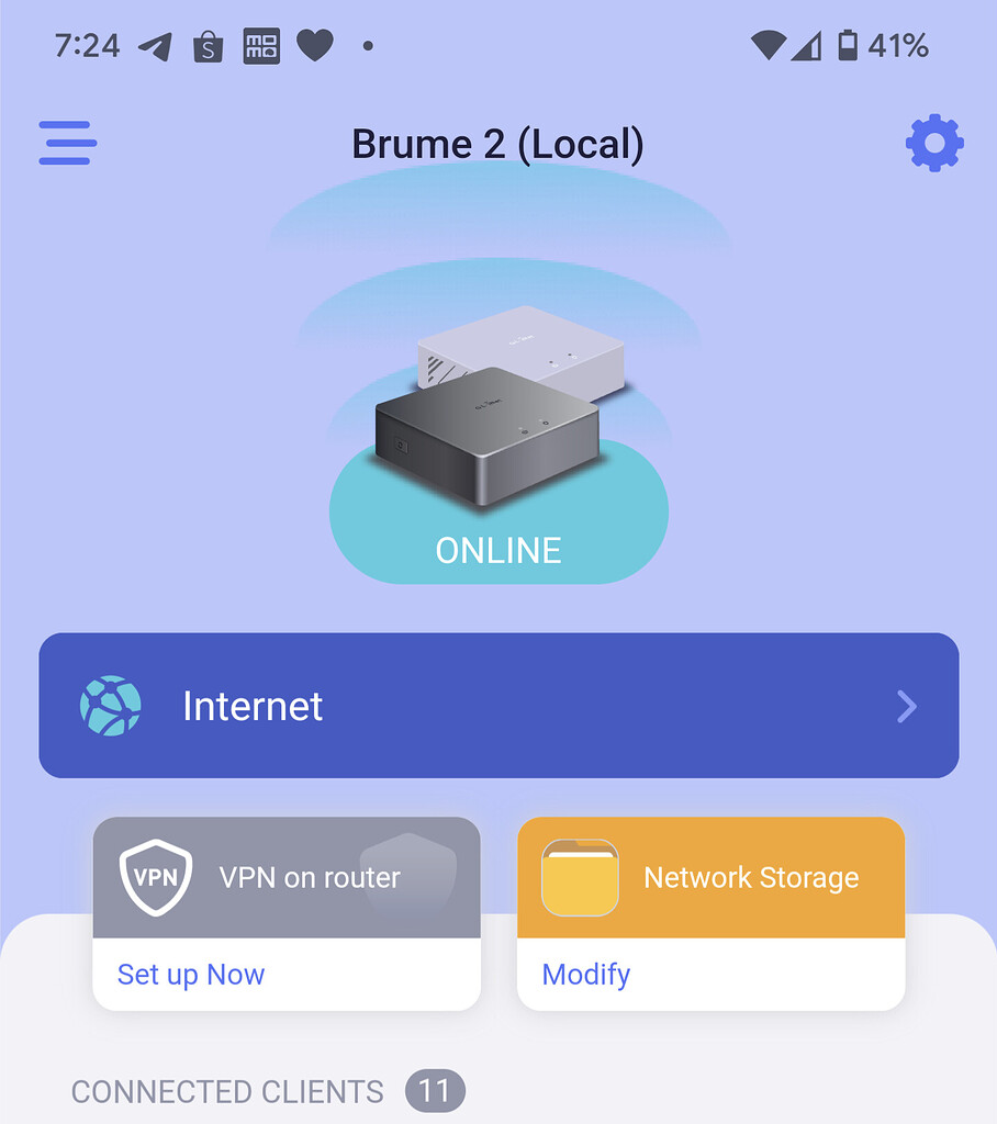 New look of App Technical Support for Routers