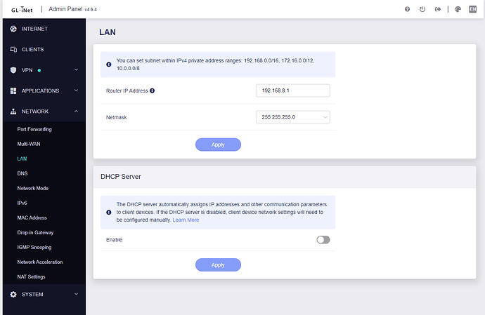 GL-iNet-Admin-Panel-10-12-2024 Network