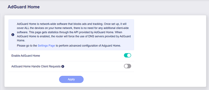 AdGuard Settings