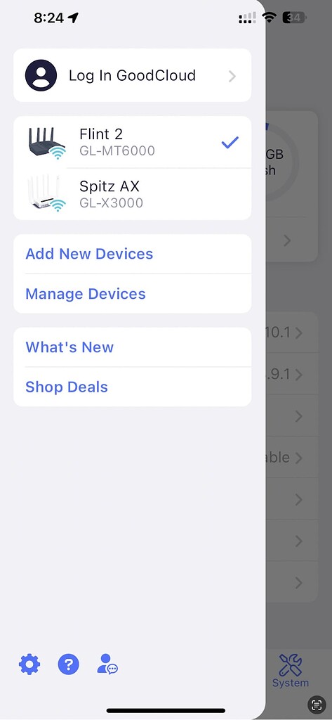 GLiNet iOS app cannot switch between two connected devices - Routers ...