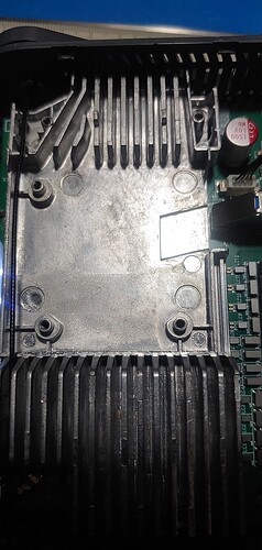 fan removed