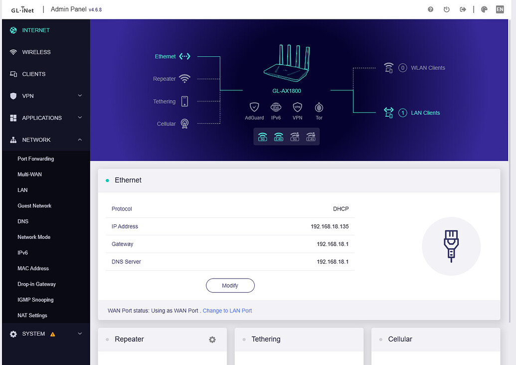 Flint firmware update - Routers - GL.iNet
